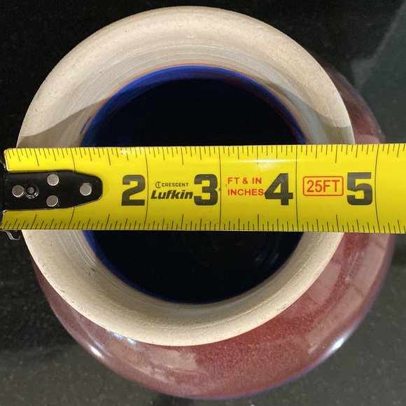 Walt glass dipped vase - Picture 7 of 7